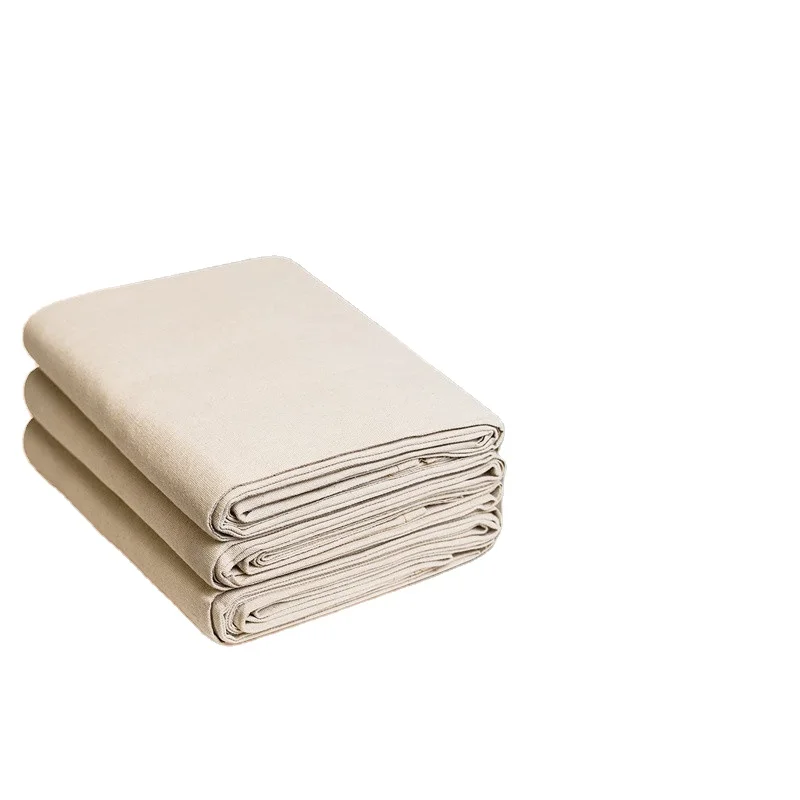 Переработанный полиэстер хлопковый холст натуральный белый цвет водонепроницаемый для палатки sukkot sukka