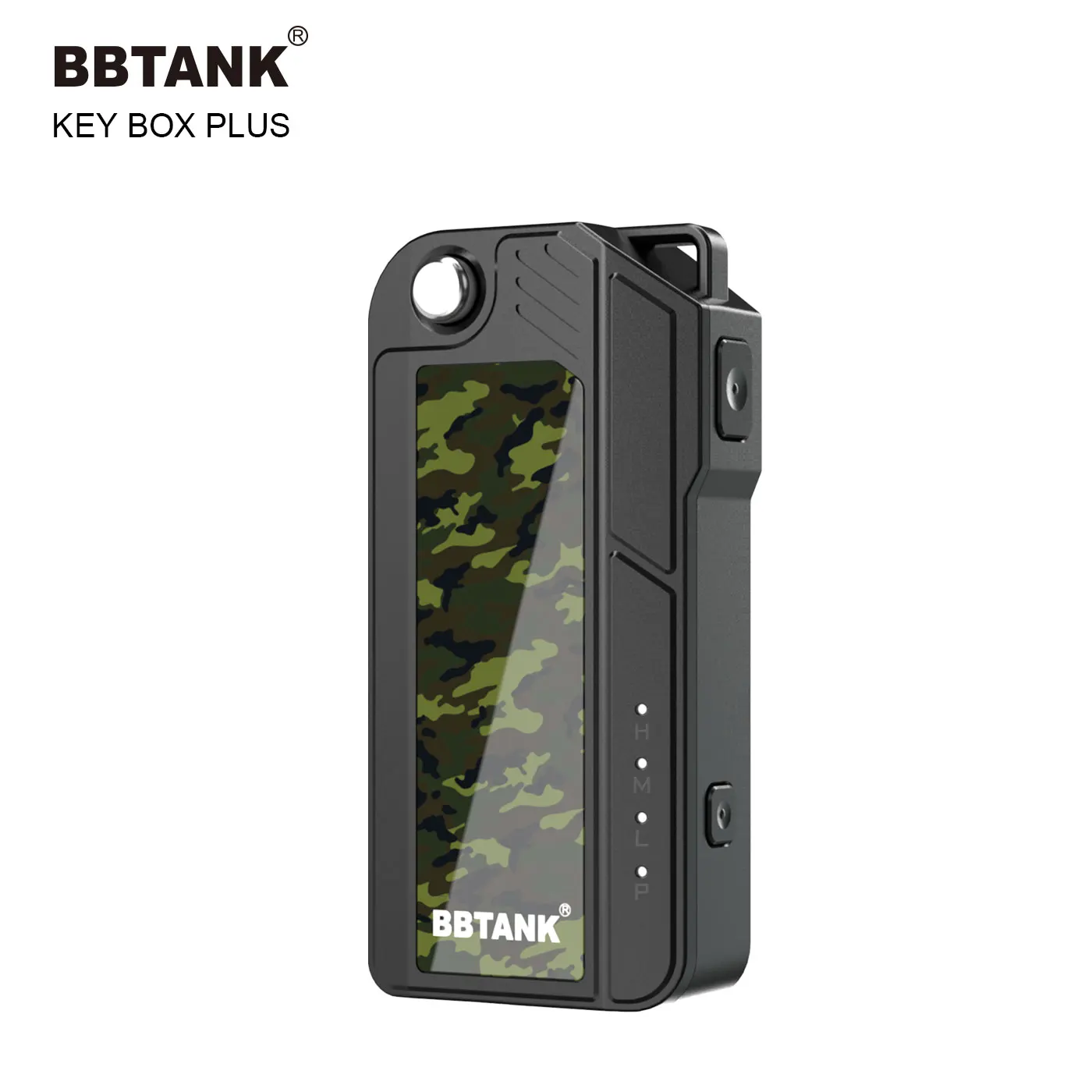 BBTANK 650mah Key Battery 510 Thread Vaporizer Black Cbd Atomizer Rechargeable Cartridge Pen Battery