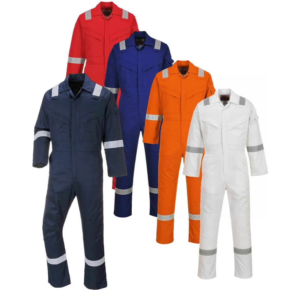 Custom Mechanic Workwear Mens Cargo Work Pants Men Coverall Work Cloths OEM Fire Retardant Coverall Work Wear Safety Clothing