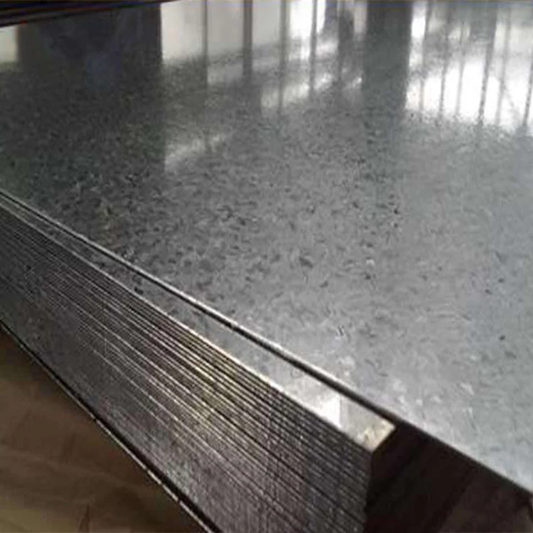 Hot Dipped Galvanized Steel Plate Iron Steel Galvanized Sheet Metal Thickness