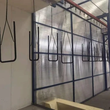 Стальная труба, линия покрытия, линия порошкового покрытия