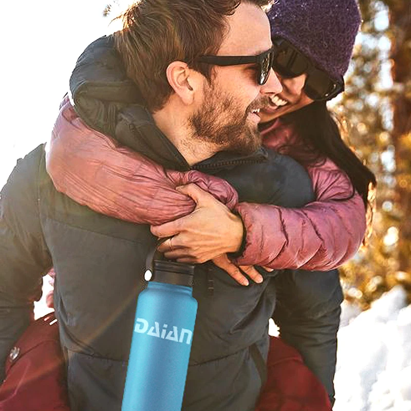 Personal Eco-friendly Products 2023  Double Wall Stainless Steel Insulated Drink Water Protein  Shaker Bottle Gym