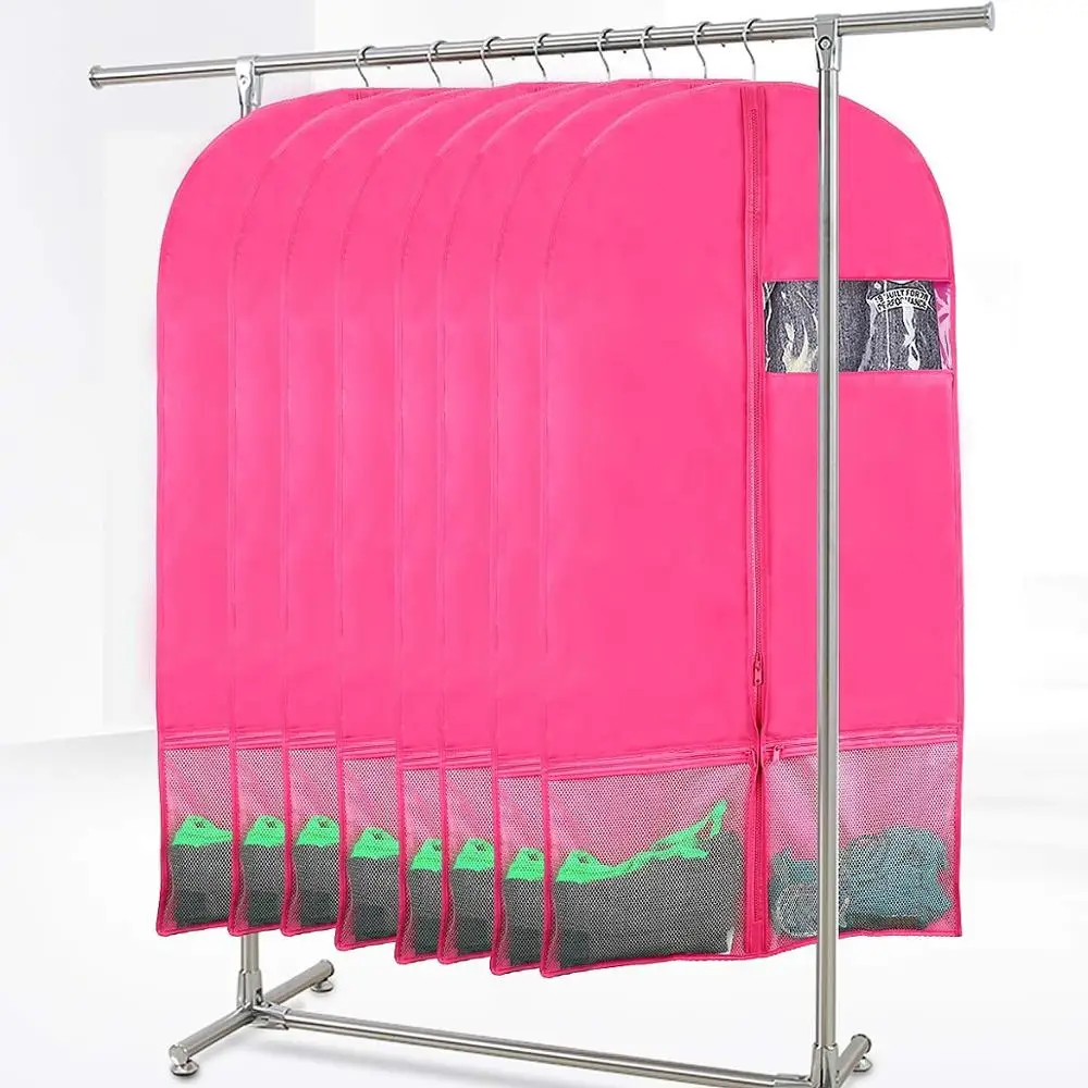 Изготовленный На Заказ подвесной костюм платье пальто одежда Чехлы для путешествий пыленепроницаемый мешок