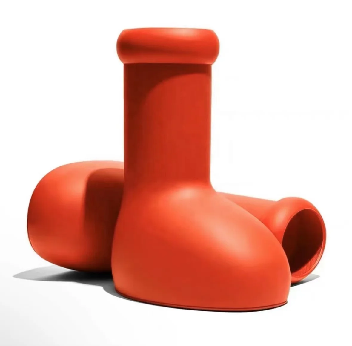 2023 Big Red Trending Custom Boots Rain EVA Rubber Cartoon Shoes Men Women Astro Boy Big Red Boots