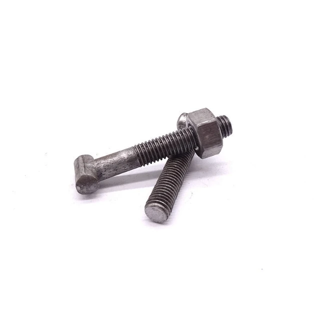 M12 x 74 mm Scaffolding Coupler T-Bolt with Nut and Washer