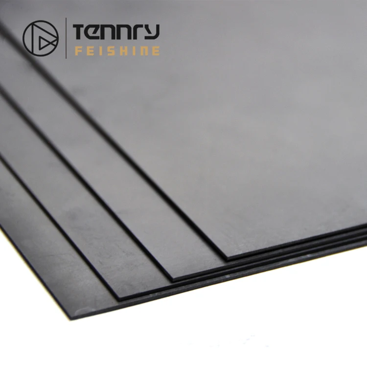 High strength graphite plate impregnated with antimony