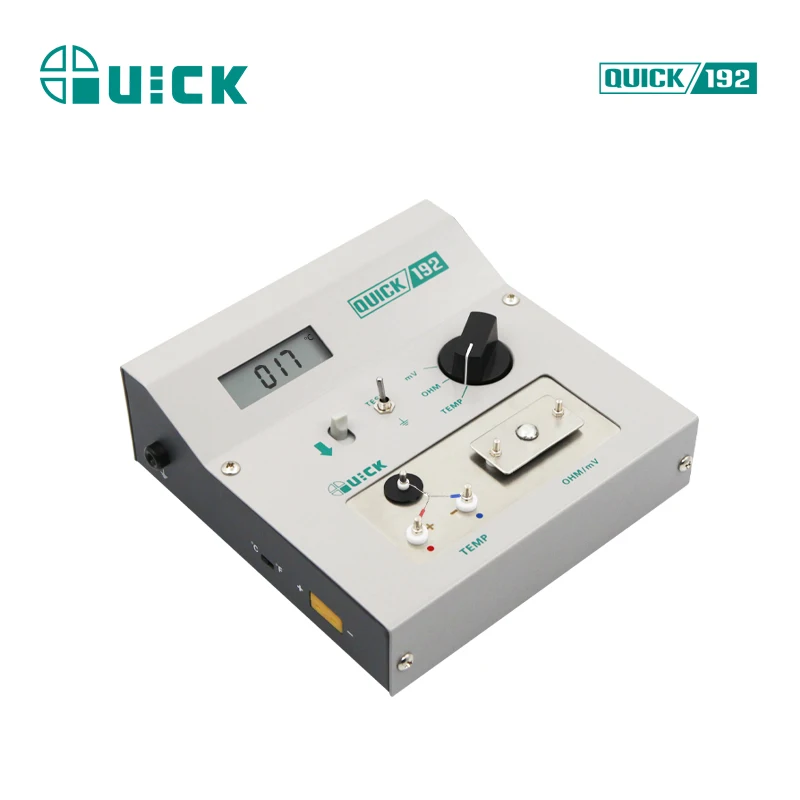 Portable industrial temperature tester Quick 192 digital thermal temperature tester 3-in-1soldering thermometer