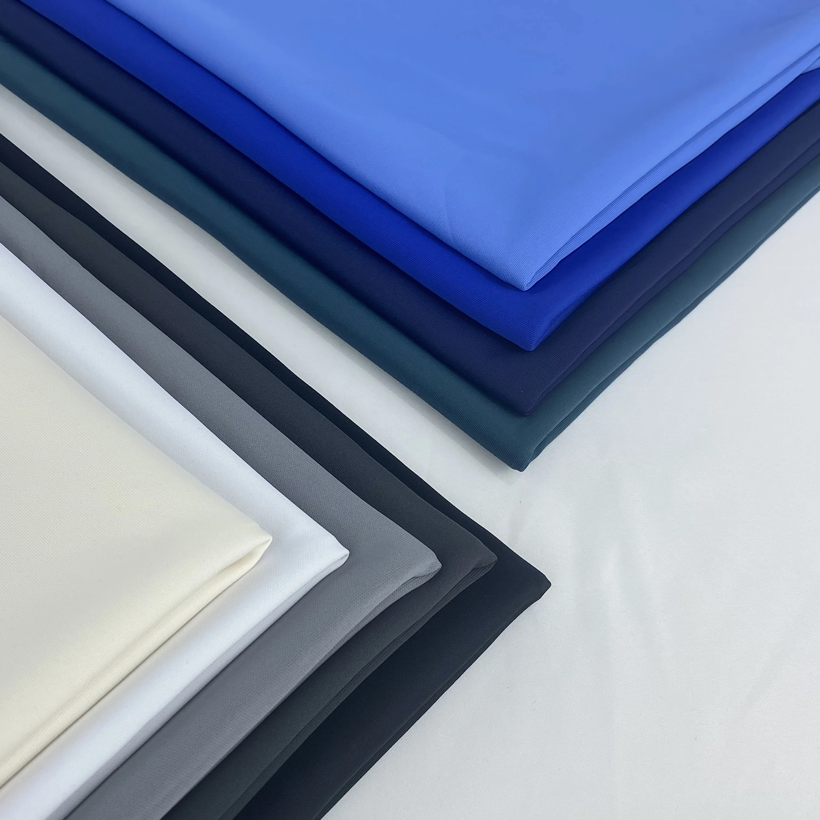 
WEITAI Healthy Sportwear cloth fabric 95%Polyester 5% Spandex 280g for school uniform 