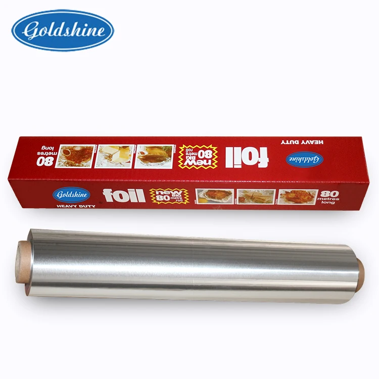 Recyclable Daily household items Thick Aluminum Foil Roll Barbecue baking cooking