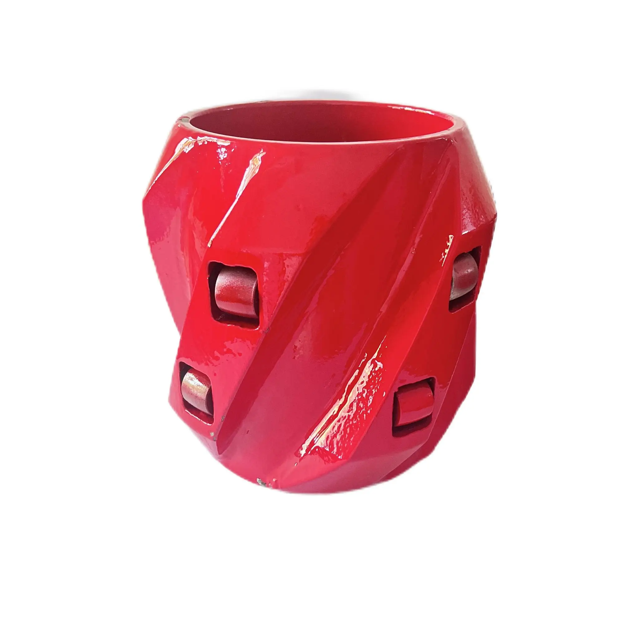 China API Rigid spiral casing centralizer/integral type welded rigid casing centralizers