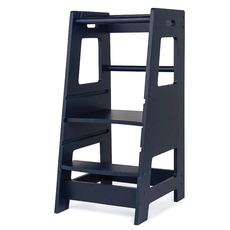 Детский кухонный табурет в стиле стоящей башни детский деревянный Регулируемая Платформа