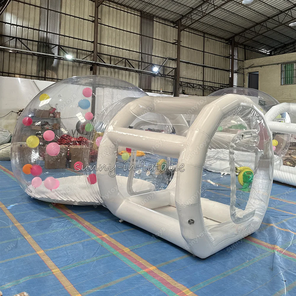 Advertising kids party transparent bubble dome tent kids inflatable bubble balloons house