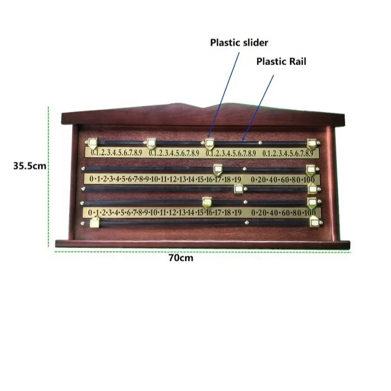 Бильярдный стол, красный деревянный пластиковый слайдер, доска для счета баллов бильярдного стола