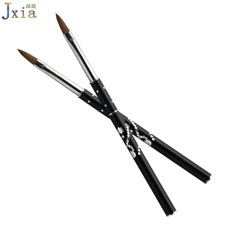 Профессиональные Товары для салонов ногтей акриловая жидкая ручка резьбы по пороху Размер 8 колонская