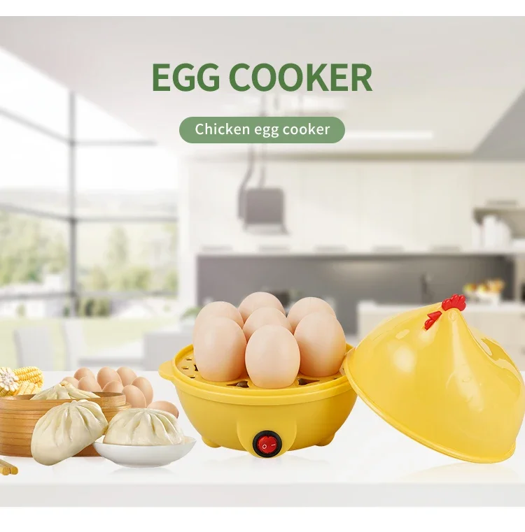 Multi-functional home egg poacher Small steamed egg soup steamed breakfast machine