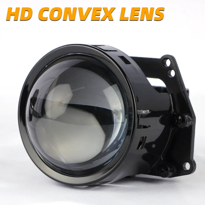 Non-destructive installation car projector 3.0 inch bi led laser headlight Universal H7 HB3 H4 car light modified LED headlight
