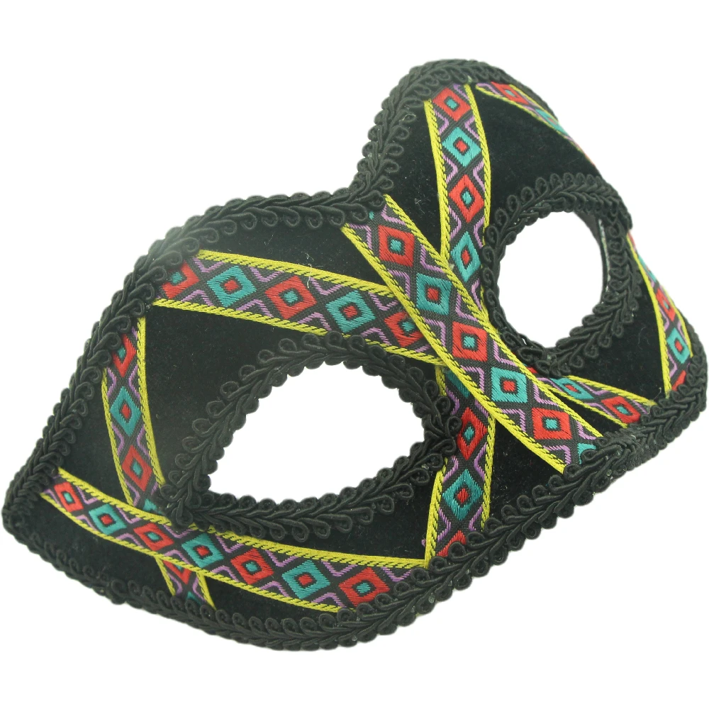 Women Sexy Venetian Lace Feather Flower Eye Masks Halloween Masquerade Mask Girls Half Face Party Dance Mask