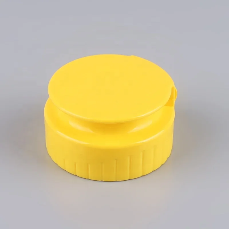 38/400 food grade custom plastic honey cap ketchup bottle plastic containers screw top flip cap