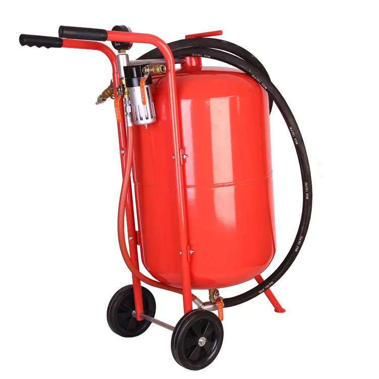 20 Gallon Sandblaster Pot Surface Cleaning Tank Dry Sand Blaster Machine Sandblasting Pot