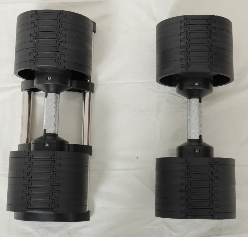 Hot  selling  32kg adjustable dumbbell  with competitive price