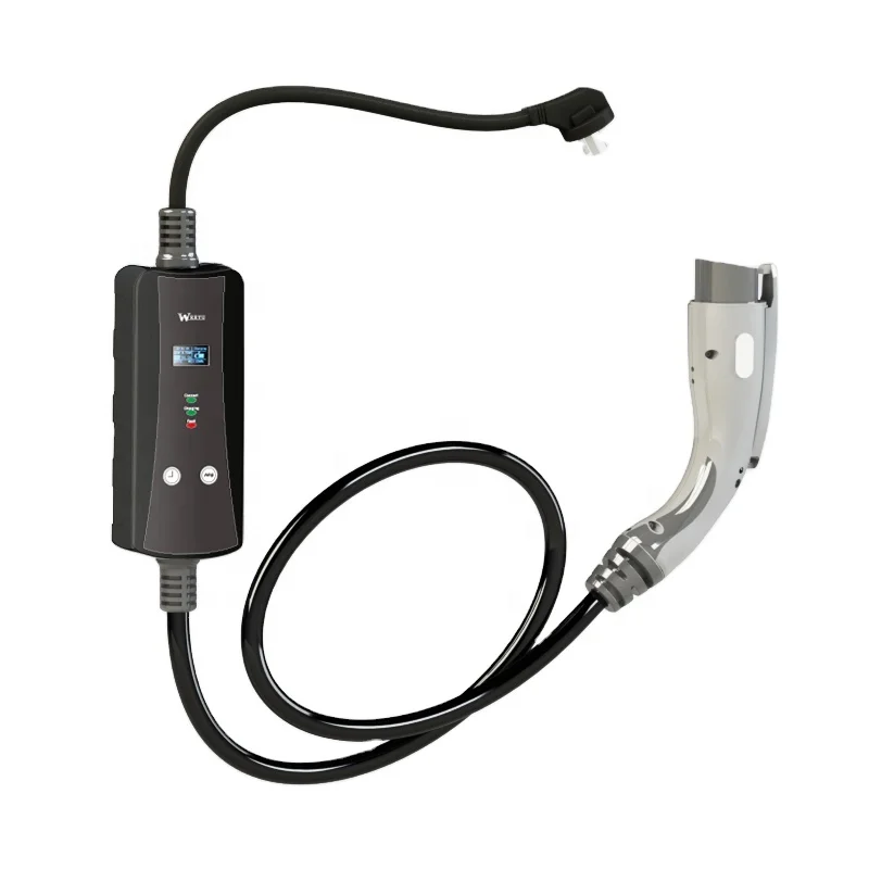 Мобильное хорошее качество Тип 2 AC EV зарядное устройство для зарядки электромобиля в любом