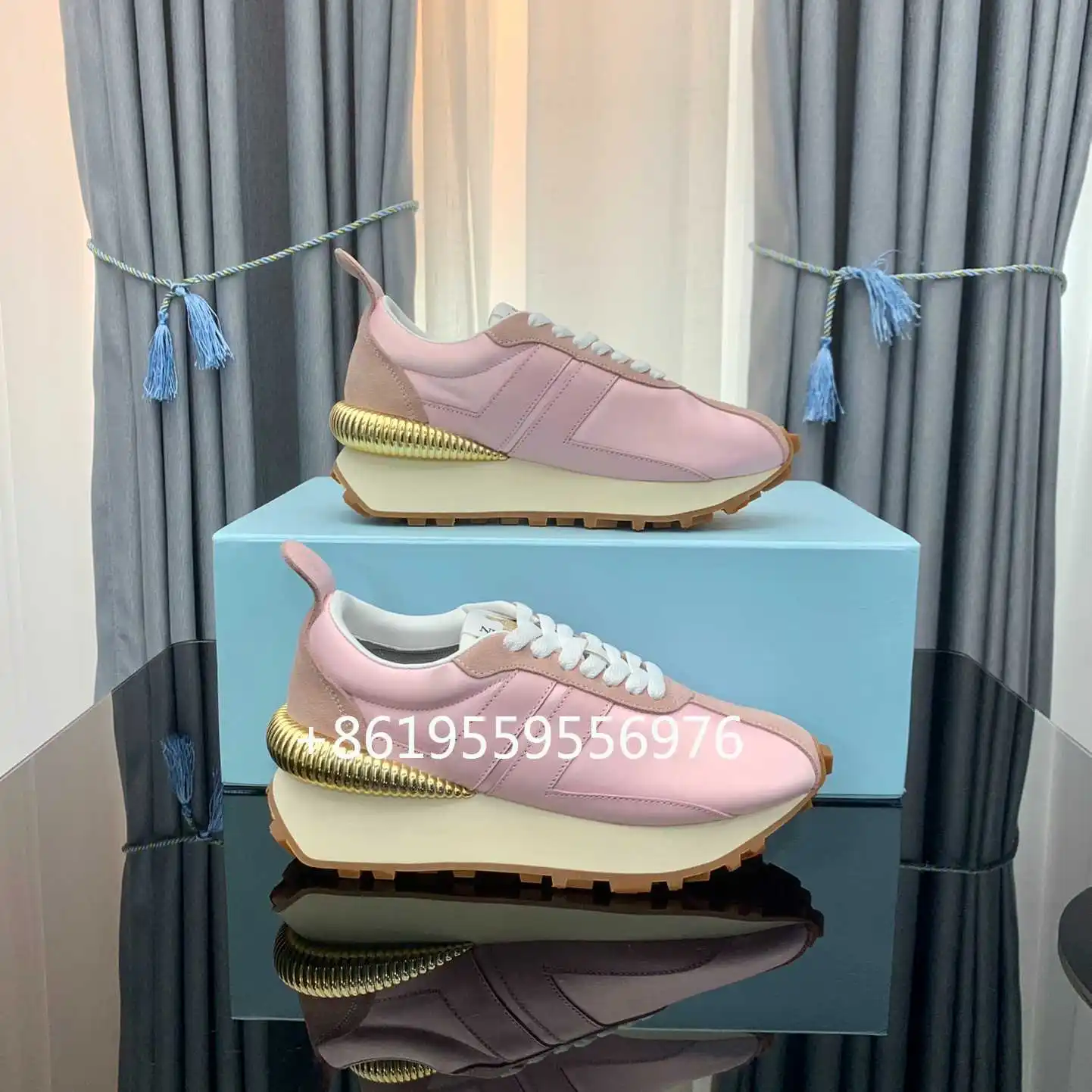 Top quality unisex thick sole running shoes, fashion brand designer luxury 100% genuine leather casual retro unisex sneakers