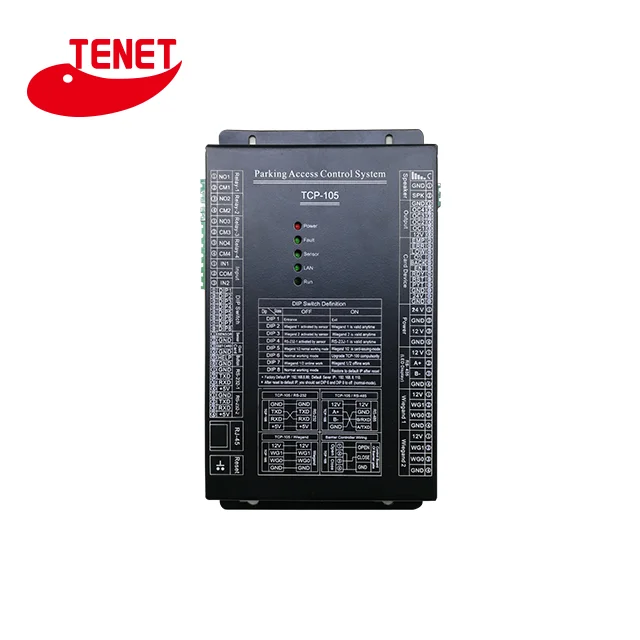 SDK provided tcp parking system controller base on web server