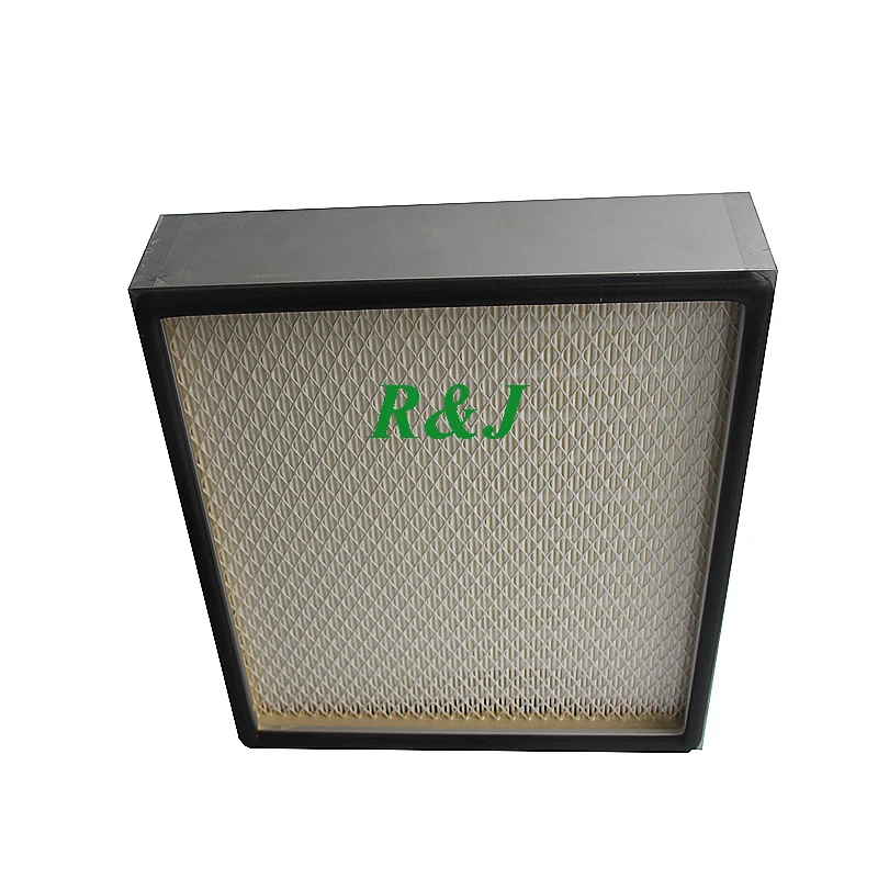 Galvanized frame air panel hepa filter H13