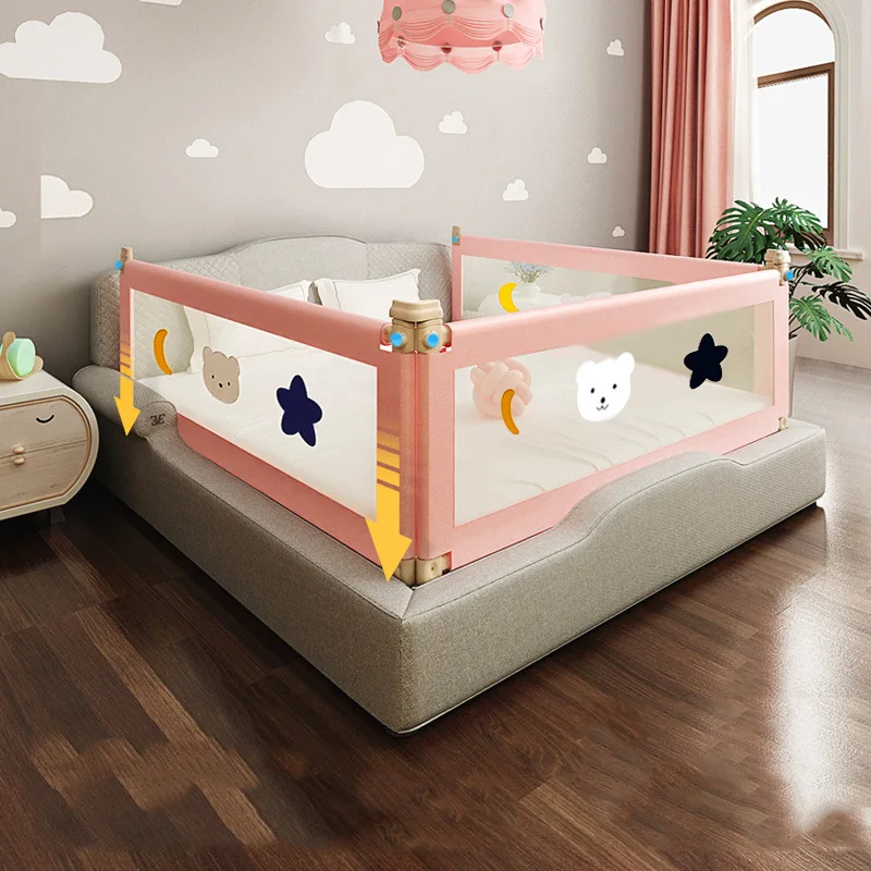 1.8M Bed Rail Baby Fence Safety Gate for kids protection playground safety barrier home bed security bumpers bed guardrail