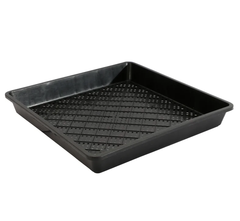 
Square Flat tray PP nursery flat tray For Garden plant cultivation Seed Start Trays 