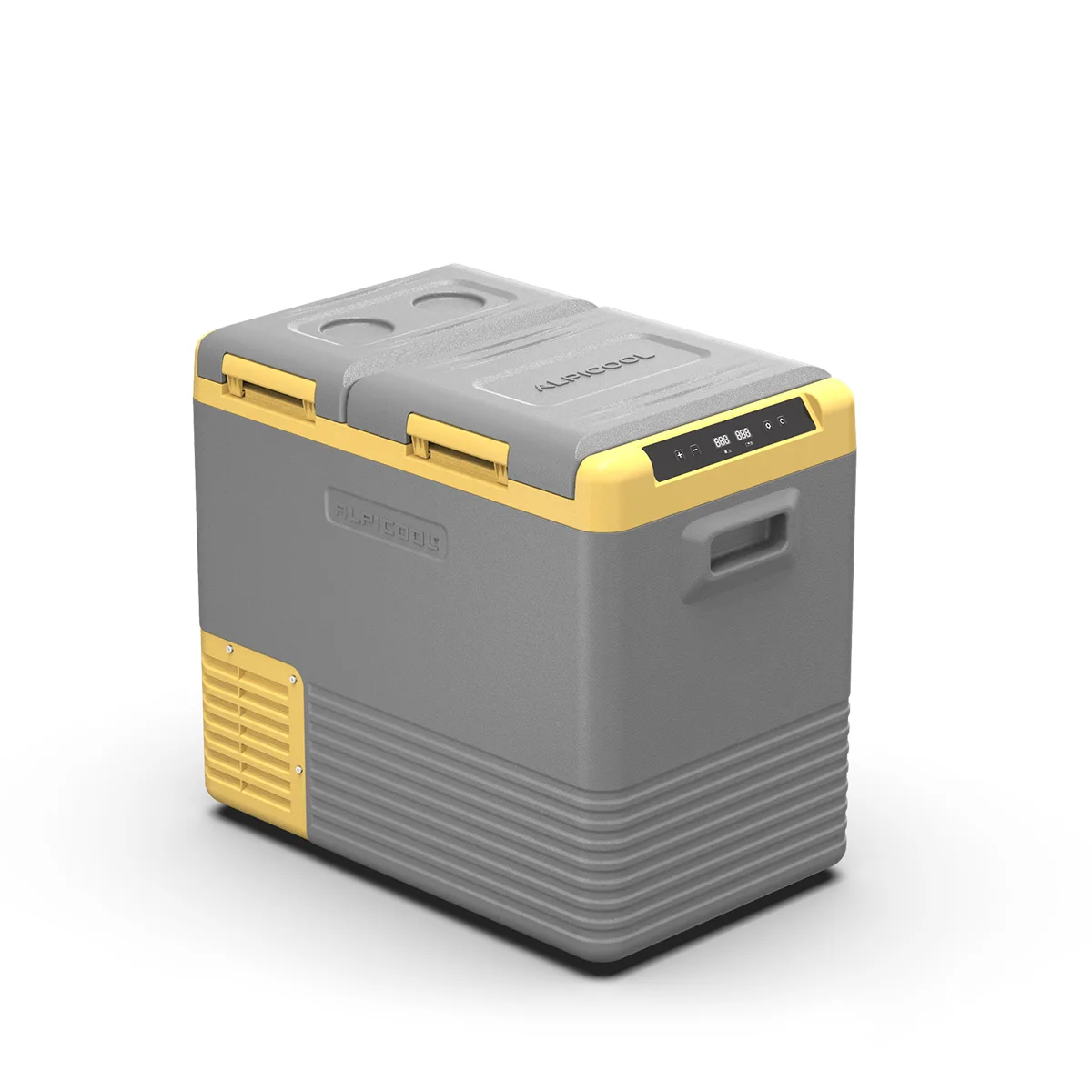CLD45 car Refrigerator dual zone electric power camping fridge compressor portable AC/DC cooler box freezers Reversible door