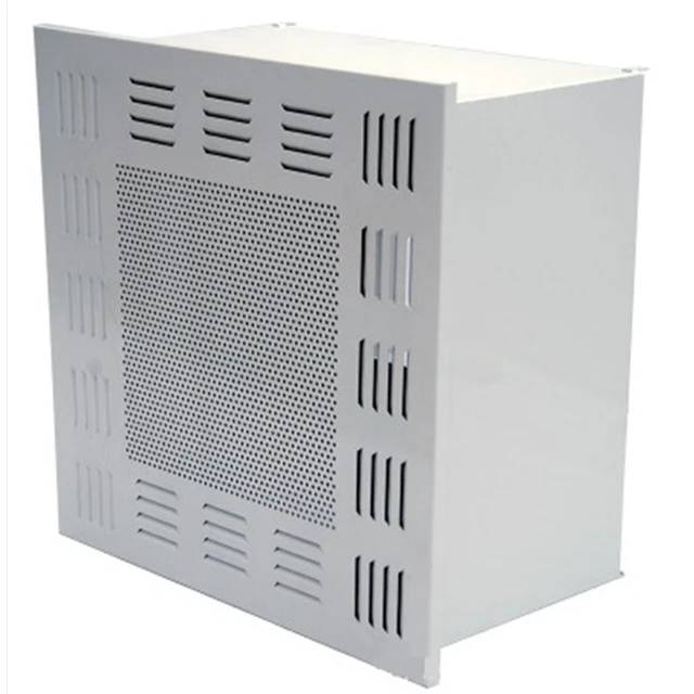 Efficient Air Supply Unit/High Efficiency Filter Outlet HEPA Box for Ahu with Smooth Diffuser Plate