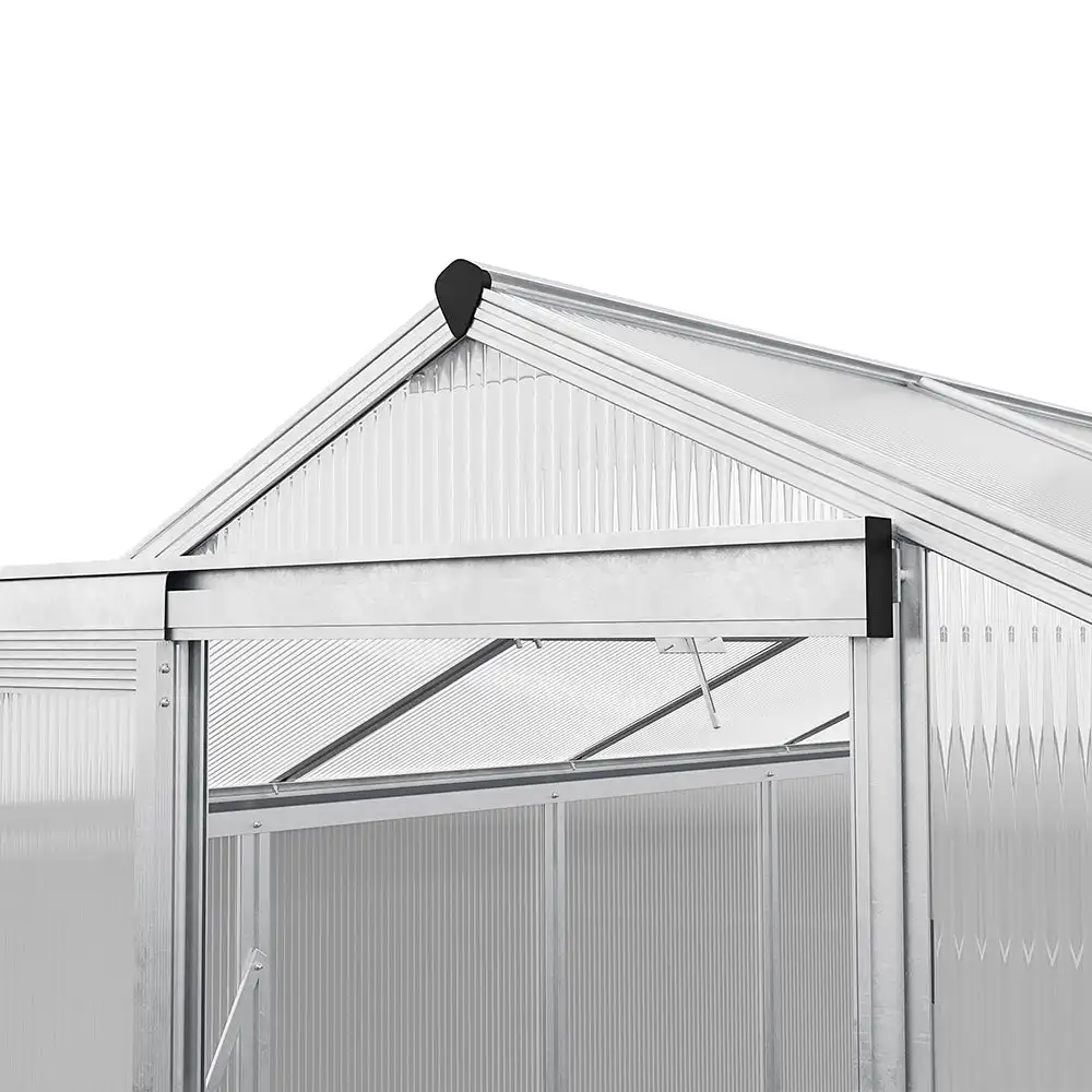 AJUNION Easily Assembled Garden Greenhouse Polycarbonate Aluminum Frame Structure Greenhouse