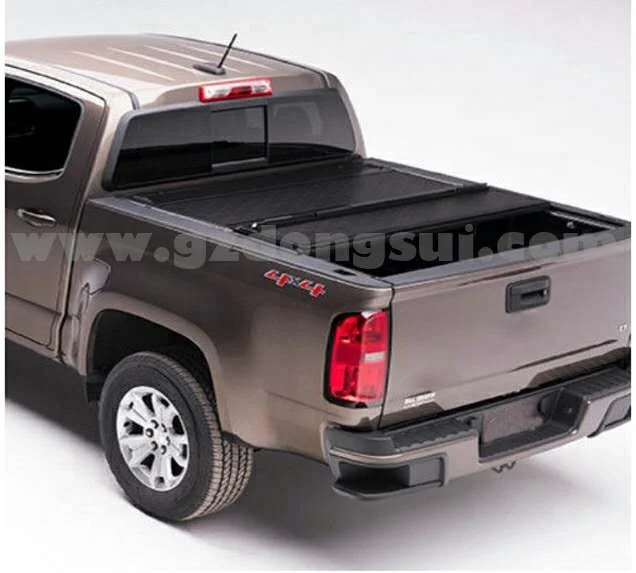 Четырехслойное складное жесткое покрывало для грузовика Hilux Revo 2015 + 4 двери