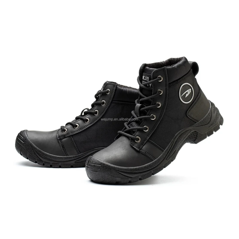WEJUMP Classic nubuck leather BSI CE SBP standard steel plate safety australian boots men Safety Shoes
