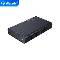 ORICO 18TB Max UASP Protocol USB3.1 GEN1 Type-C SATA 3.5 Inch External Hard Drive Protective Case Enclosure 3521C3