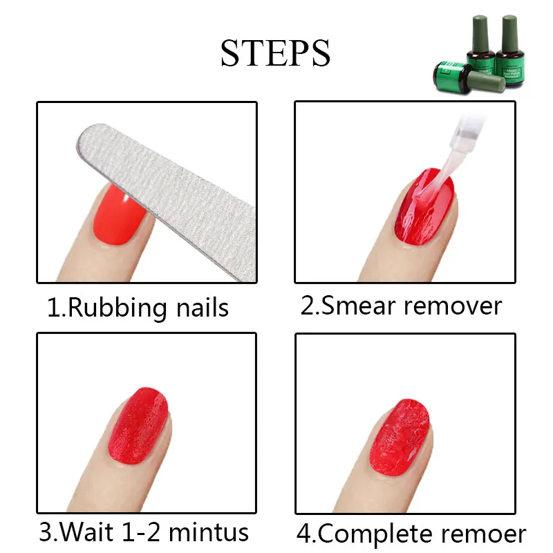 Оптовая продажа от частного бренда meetnail удаление гель-лака для ногтей в течение 2-3 минут быстрое и простое средство снятия