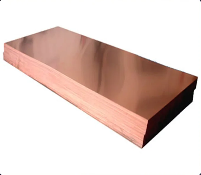 good quality Pure Electrolytic Copper Cathode Copper Sheet Plate C1100 99.99% Manufacturer Copper Plate