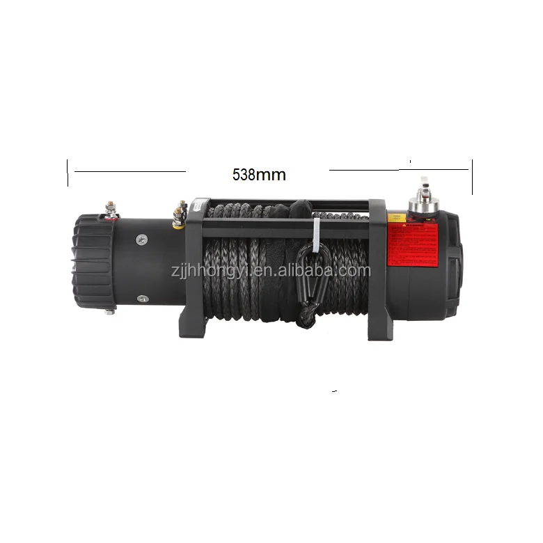 12 Volts Electric Winch for Truck/4x4/Jeep Electric Winch Kit with 28m Winch Synthetic Rope