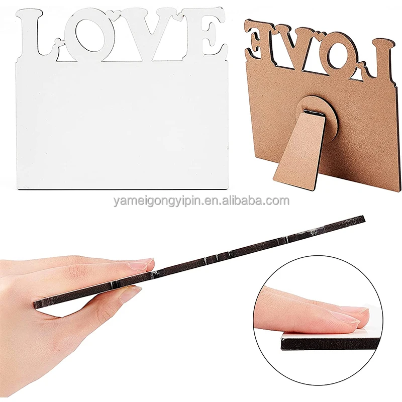 custom size picture frame natural mdf sublimation blanks wood picture frames wholesale