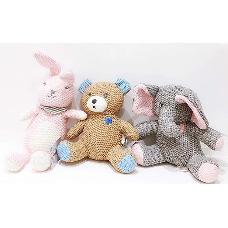 Customized Handmade Crochet Unicorn Stuffed Animal Knitting Toys