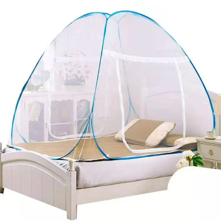 
Outdoor Collapsible Mosquito Net Foldable Pop Up Meditation Anti Mongolia Mosquito Sleep Net For Double Bed Adults 