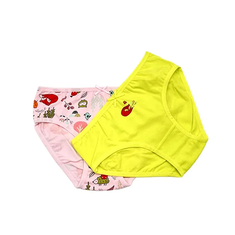 Wholesale Lovely Organic Panties Fashion Thong Underwear Children Underwear Kids Underwear