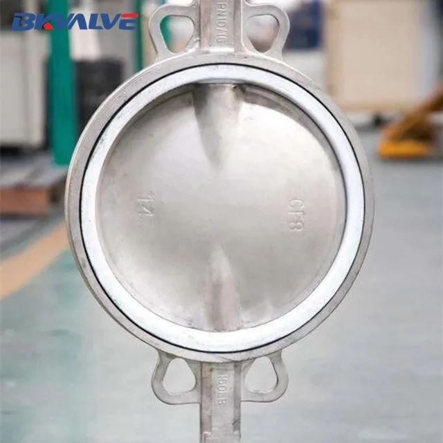 stainless steel wafer butterfly valve dn200 8 inch butterfly valve price list