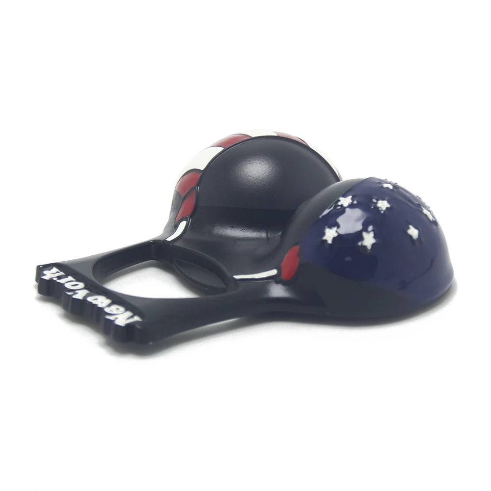 Bikini United State Flag New York Tourist Gifts American City Famous Landmark Icon Custom Souvenirs 3D New York Fridge Magnet