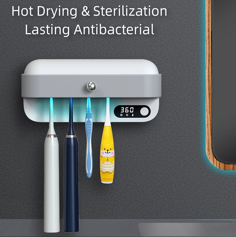 Hang 4 ordinary or electric toothbrush dryers and blow dry the toothbrush heads at 60 degrees Celsius Customized by the factory