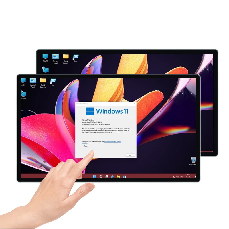 15 18 21 22 23 inch metal housing Android RK3568 tablet PC 2.4/5G wifi capacitive touch screen monitor for smart home use