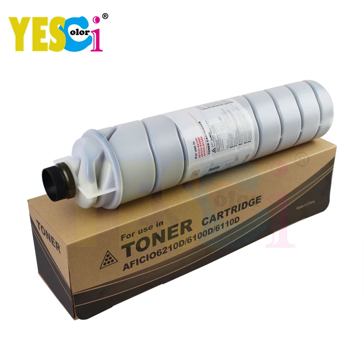 Yes-Colorful Compatible for Ricoh 6210D Copier Color Toner Cartridge Aficio 1060 1075 2051 2060 2075 MP5500 6000 6001 6002 6500
