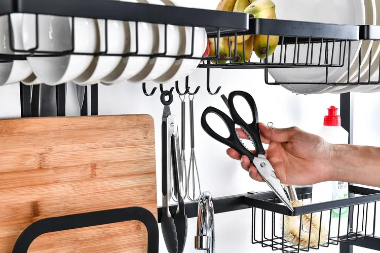 OEM 551-38 над раковиной 2 уровня из нержавеющей стали кухонные сушилки для посуды стойка держатели хранения