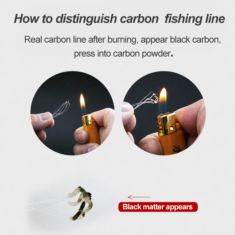 Японский импортный материал 100% углеродная рыболовная леска 100 м прозрачная 30 фунтов углеродное волокно